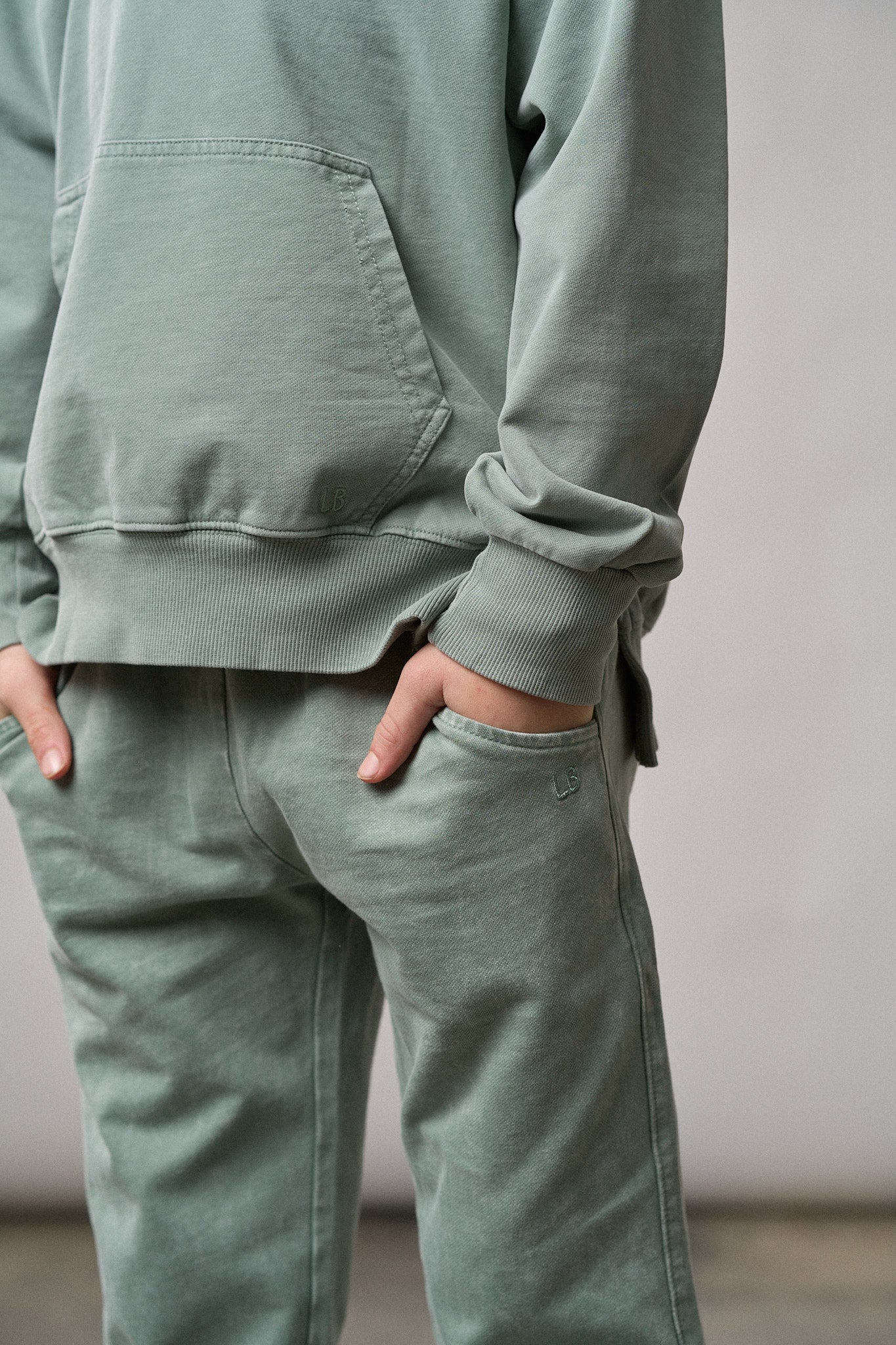 Men's Quarter Zip Pullover Sweatshirt - Soft & Comfortable Basil Wash Fleece for Casual Wear & Outdoor Activities