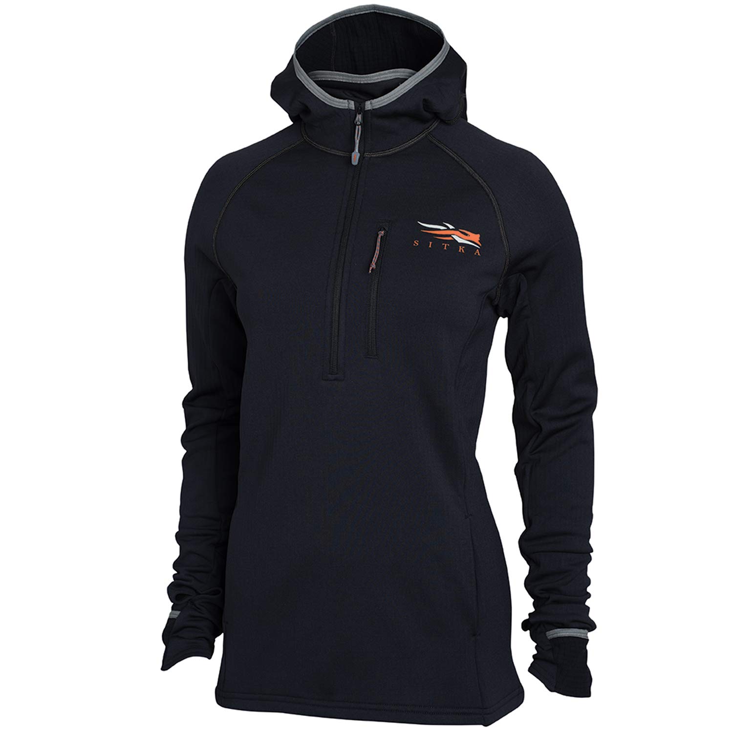 SITKA Gear Women's Fanatic Breathable Next-to-Skin Fleece Hunting Hoody - Lightweight Warm Base Layer for Cold Weather Hunting & Outdoor Activities