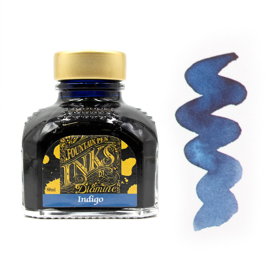 Premium Diamine Ink Bottle 80ml - Vibrant Fountain Pen Ink for Calligraphy, Journaling & Artistic Writing - Smooth Flow & Rich Colors
