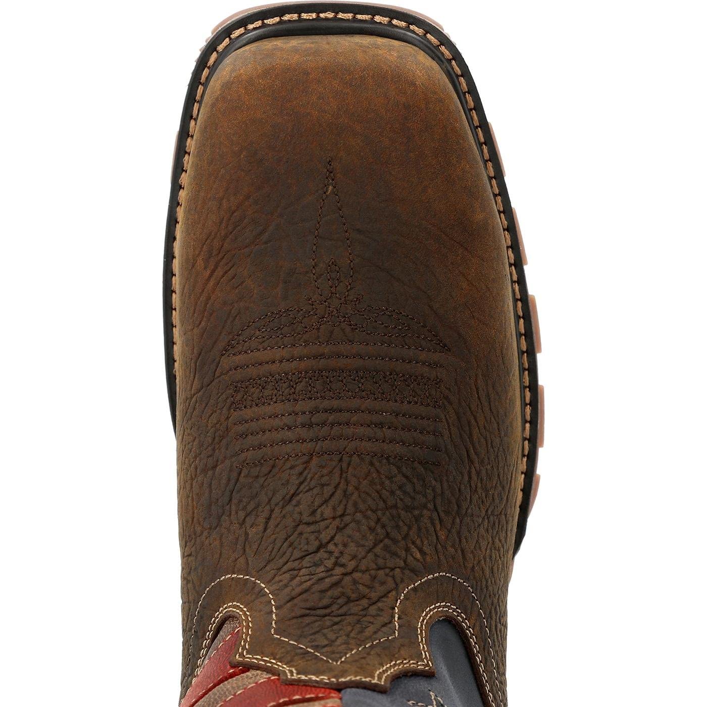 Durango Men's Maverick Xp Western Boot - Durable Cowboy Boots for Men, Comfortable Work & Riding Boots with Slip-Resistant Sole | Perfect for Ranch Work, Horseback Riding & Country Fashion