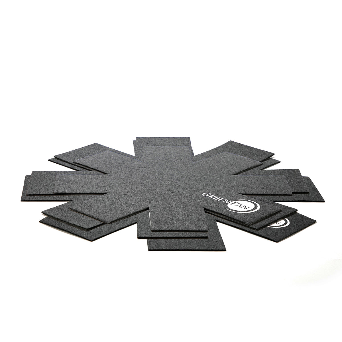 GreenPan Non-Slip 3-Piece Pan Protector Set - Heat Resistant Stove Top & Countertop Protectors for Pots & Pans - Perfect for Kitchen, RV, and Camping Use