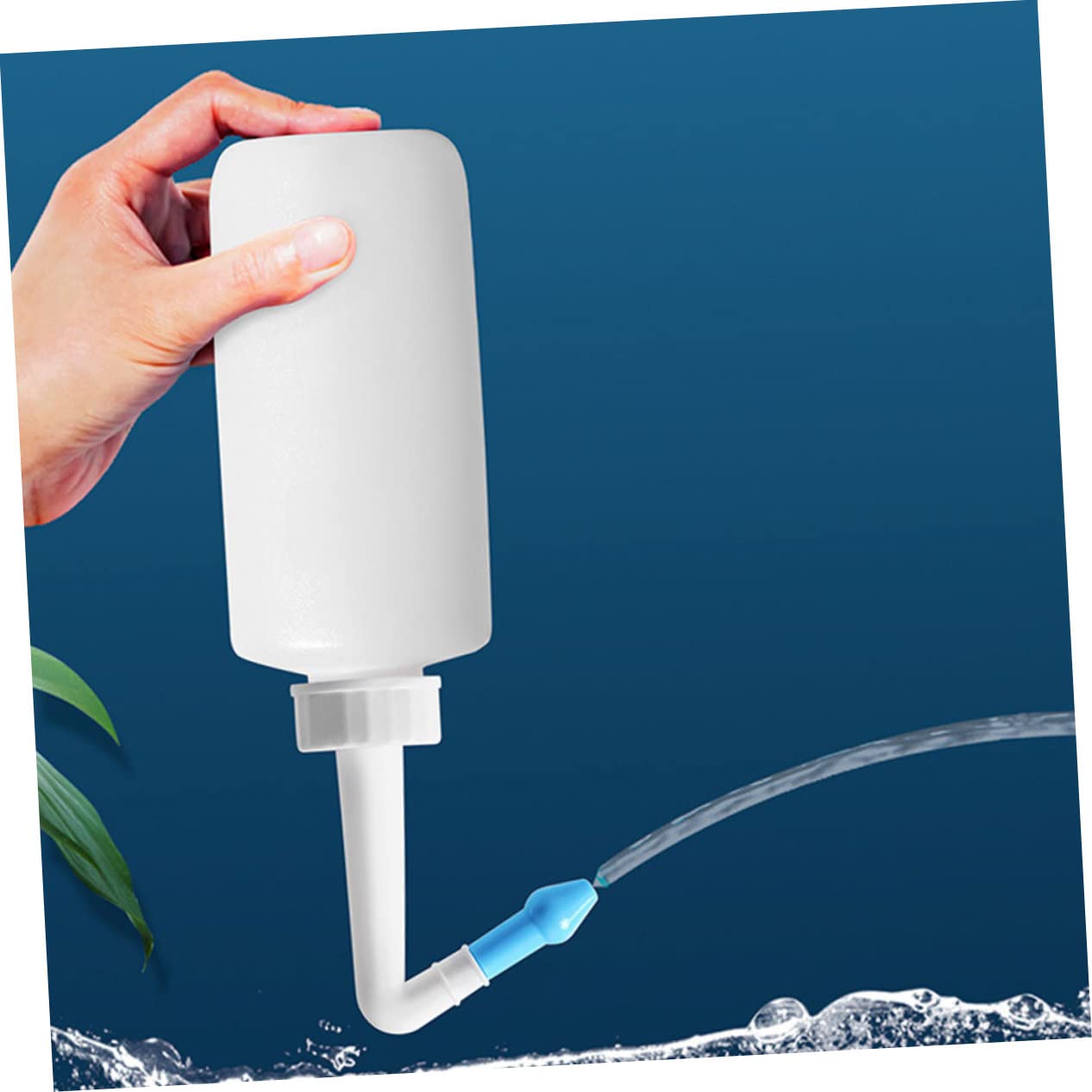 Zerodeko 300ml Nasal Irrigation Bottle - Easy-to-Use Nose Cleaner & Sinus Rinse Kit for Allergy Relief, Cold & Flu | Perfect for Adults & Kids Nasal Care at Home