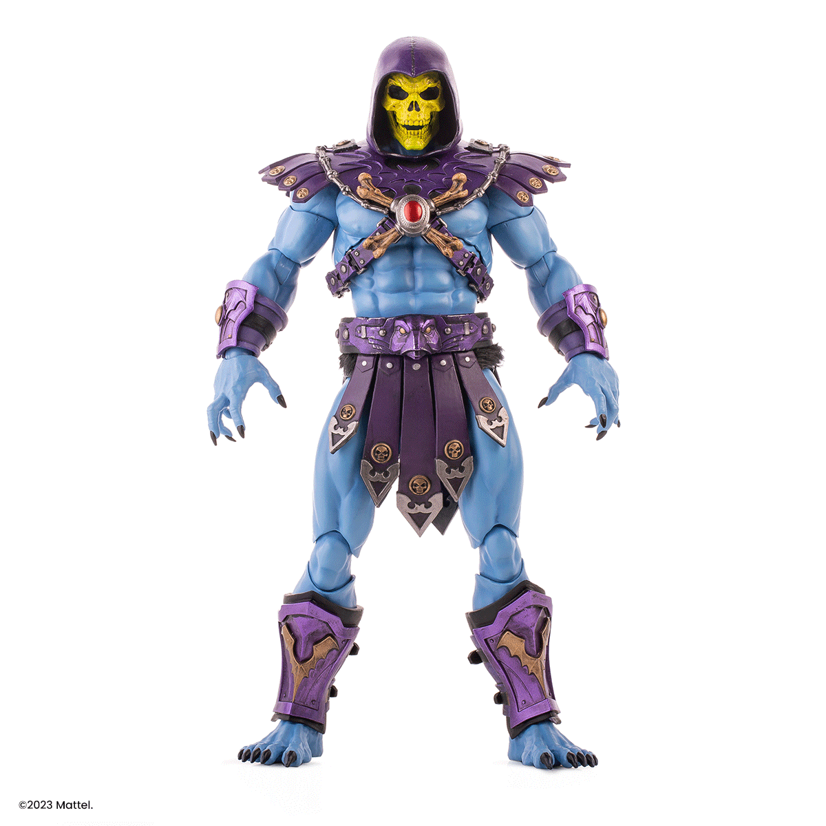 Masters of the Universe Skeletor Deluxe 1/6 Scale Action Figure - Timed Edition Collectible Toy for Display & Play | Perfect for Fans, Collectors & Home Decor