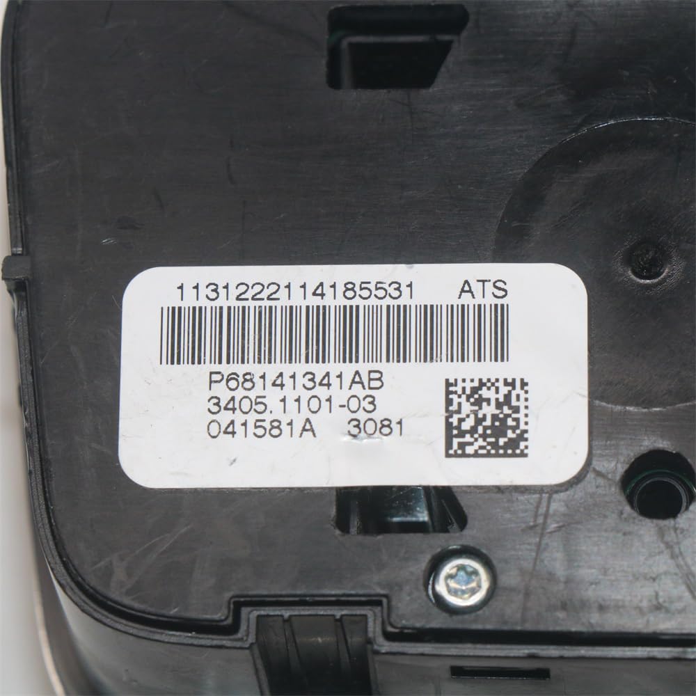 OEM Transfer Case Switch 68141341AB 68141341AC Compatible with 2014-2018 Jeep Grand Cherokee - 4WD System Replacement Part for Off-Road & Winter Driving