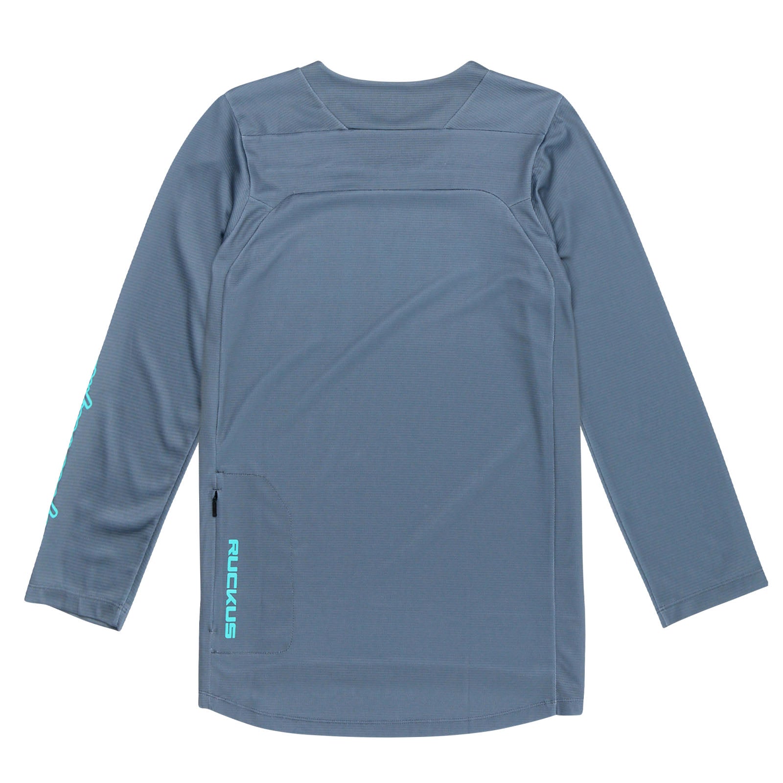 Ruckus 3/4 Sleeve Baseball Jersey - Breathable Spun Steel Blue Sports Shirt for Men | Perfect for Baseball Games, Training & Casual Wear