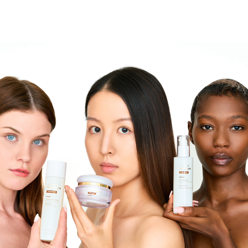 Snail Mucin Skincare Set - Korean Beauty Essence & Moisturizer for Anti-Aging & Hydration | Daily Face Care Routine for Glowing Skin