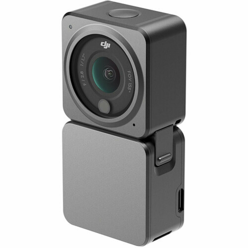 DJI Action 2 Power Combo - 4K Waterproof Action Camera with Magnetic Mount, Touch Screen & 160Mins Battery Life - Perfect for Vlogging, Travel Adventures & Extreme Sports