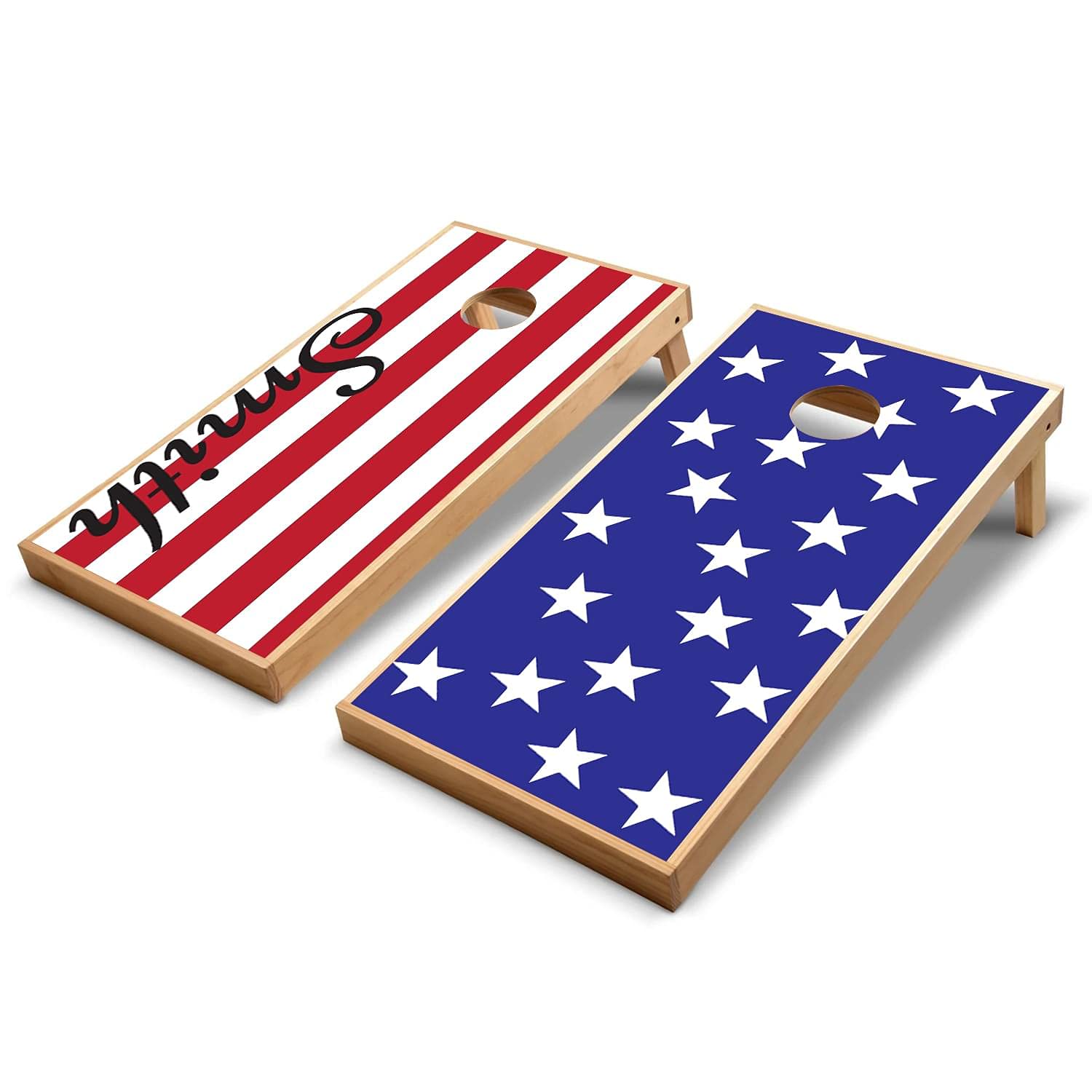 Custom Cornhole Outdoor Yard Game Set - Premium Bean Bag Toss for Backyard, Tailgate, and Party Fun - Perfect for BBQ, Picnic, and Outdoor Events