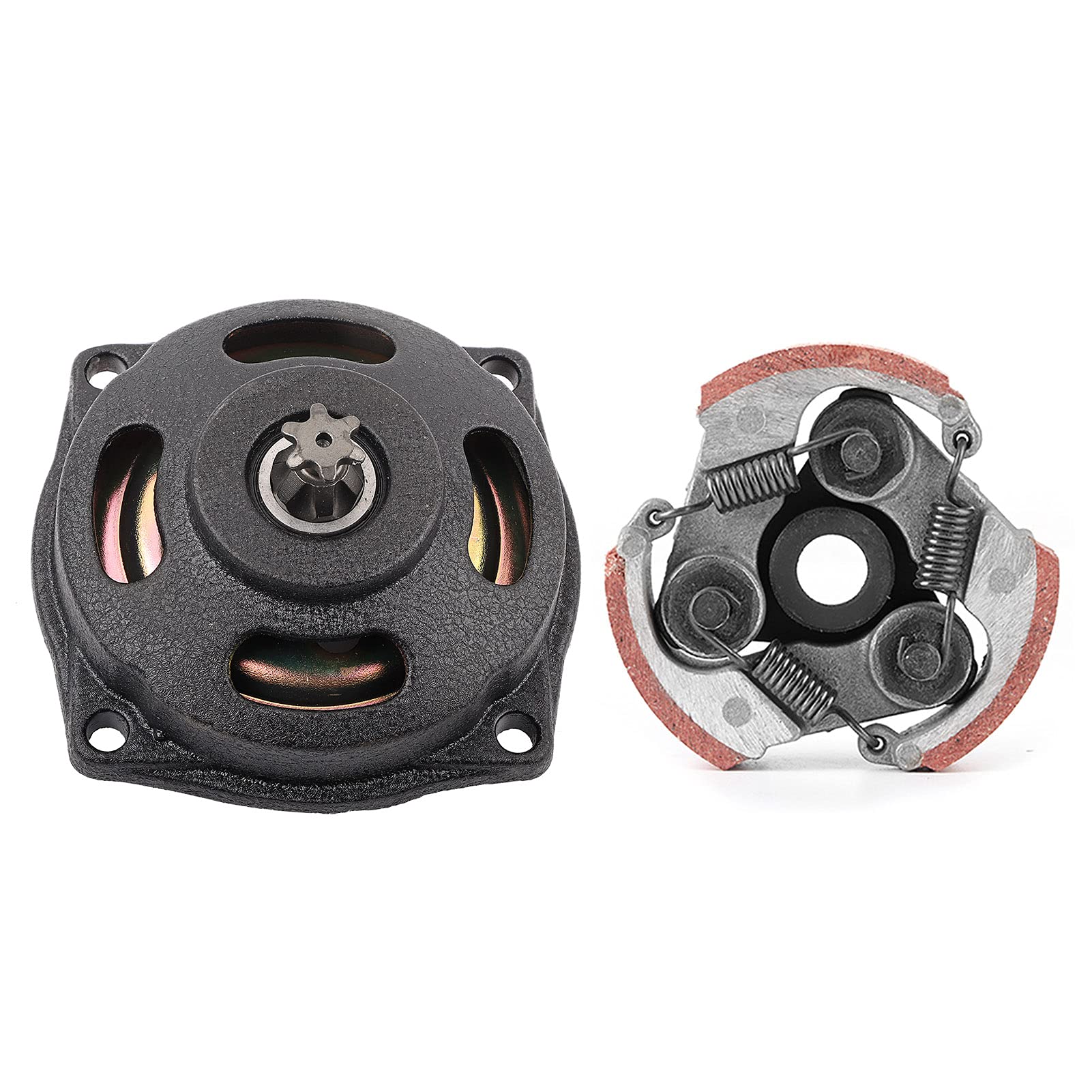 6 Teeth Clutch Drum Pad Kit - Compatible with 47 Mini Moto Quad Pocket Bike - Durable Replacement Part for Off-Road Racing & Kids ATV Riding