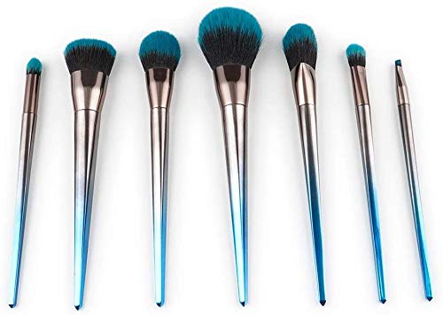Roslet Professional Makeup Brush Set - 12 Piece Gradient Foundation, Highlighter, Eyeshadow, Lip & Blush Brush Kit for Flawless Makeup Application | Perfect for Daily Use, Travel & Professional Makeup Artists