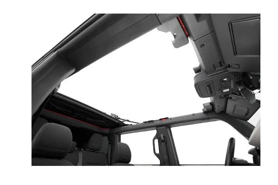 Ford Bronco 4-Door Bestop Skyrider Hardtop Replacement - Black Twill Fabric Sunroof | Convertible Top for Off-Road Adventure & Summer Driving