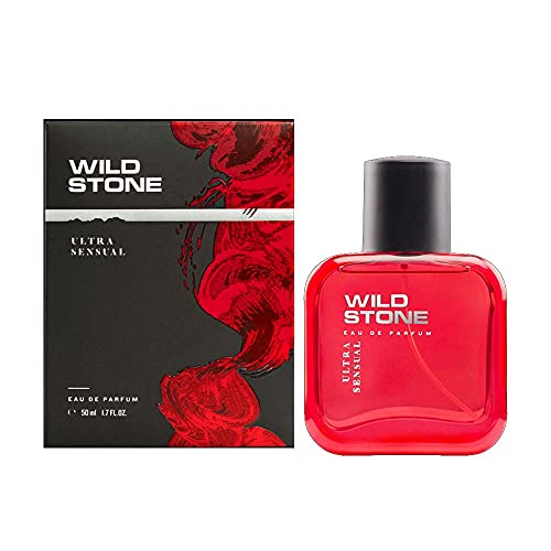Wild Stone Ultra Sensual Men's Eau de Toilette Spray Perfume - 30ml Long-Lasting Fragrance for Date Night & Special Occasions