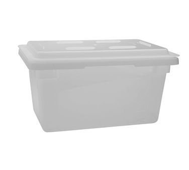 Winco PFFW-9 White Stackable Polypropylene Food Storage Container 26