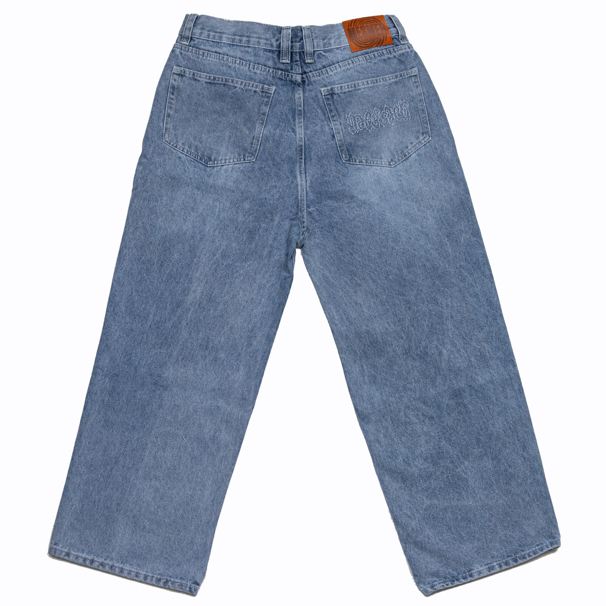 Mesmer Jeans for Women - High Waist Clear Blue Denim Jeans | Comfortable & Stylish for Casual Wear, Office, and Night Out