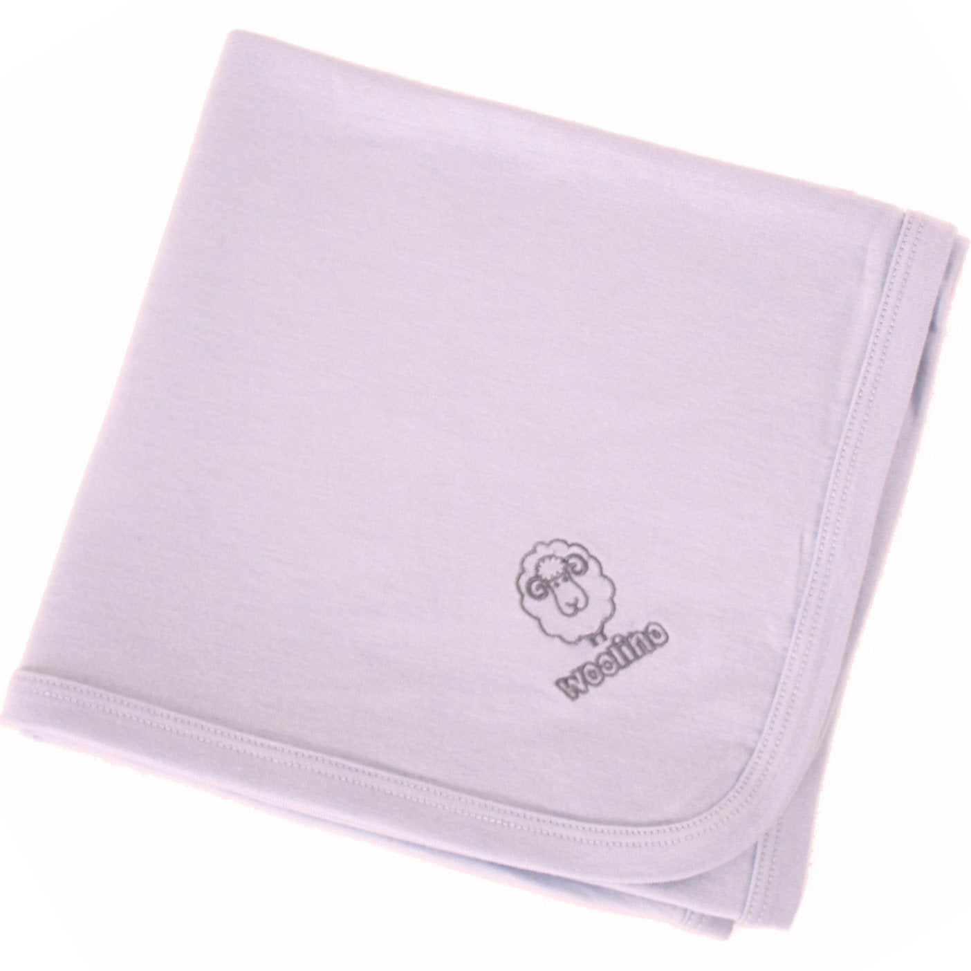 Premium Merino Wool Swaddle Blanket for Newborns 0-3 Months - Soft & Breathable Baby Wrap - Perfect for Nursery, Travel & Sleep Time - Lilac Color