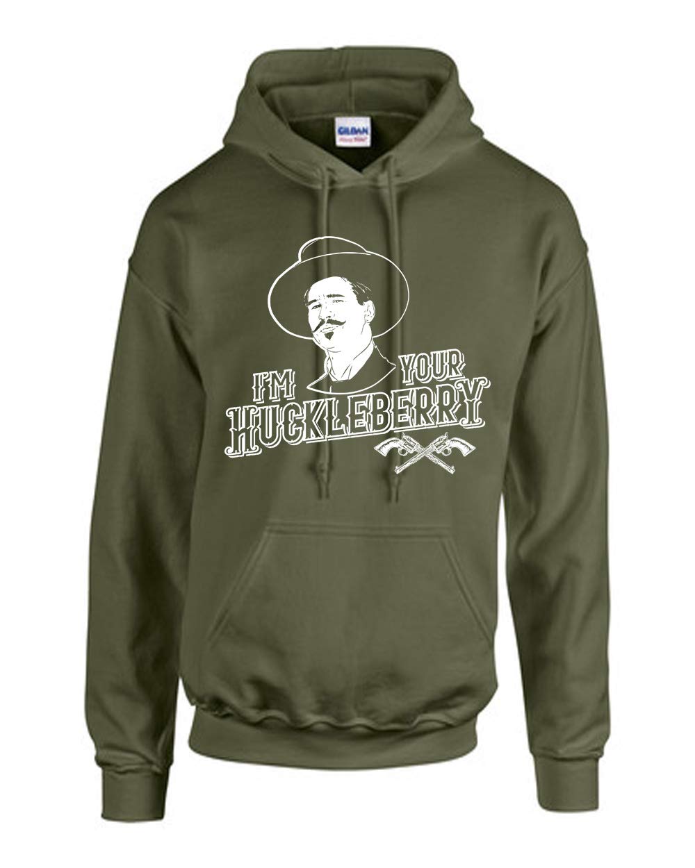 I'm Your Huckleberry Unisex Hoodie - Soft Cotton Pullover Sweatshirt for Men & Women | Casual Streetwear, Loungewear, and Outdoor Activities