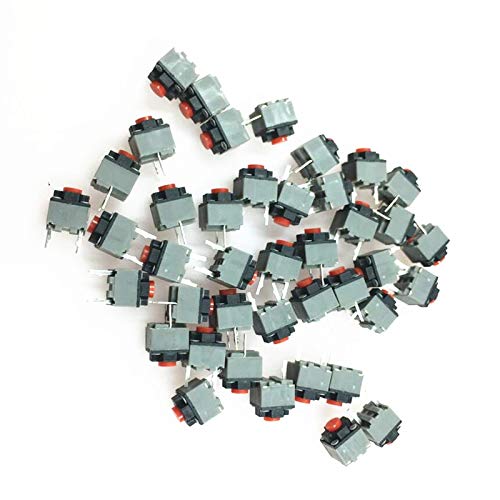 Tomeco 10-Pack Silent Mouse Buttons 667.3mm Micro Switches - Replacement Parts for Wireless/Wired Mouse Repair - Perfect for Office, Gaming & Quiet Workspaces