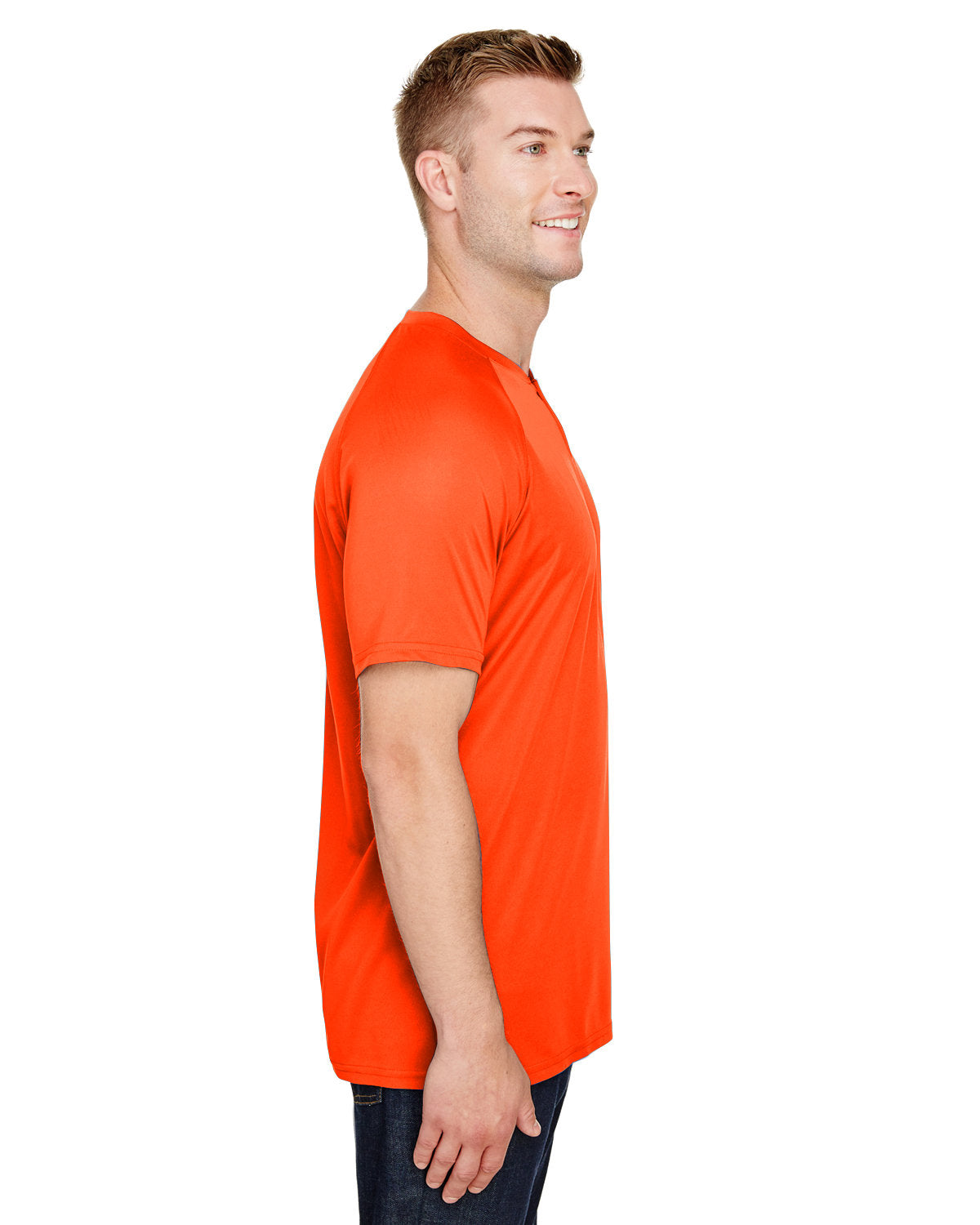 Augusta Sportswear AG1565 Adult Attain 2-Button Baseball Jersey - Comfortable & Durable for Baseball Games, Team Uniforms & Casual Wear