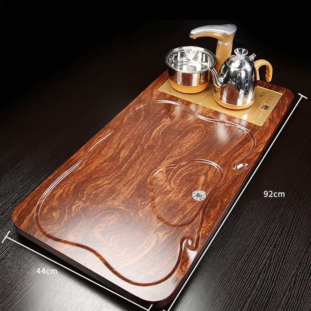 Premium Chinese Kung Fu Tea Set with Automatic Drainage Tray - Elegant Tea Ceremony Gift Set for Adults, Home & Office Use (Color: A-2) | Perfect for Zen Meditation, Afternoon Tea Parties & Asian Cultural Events
