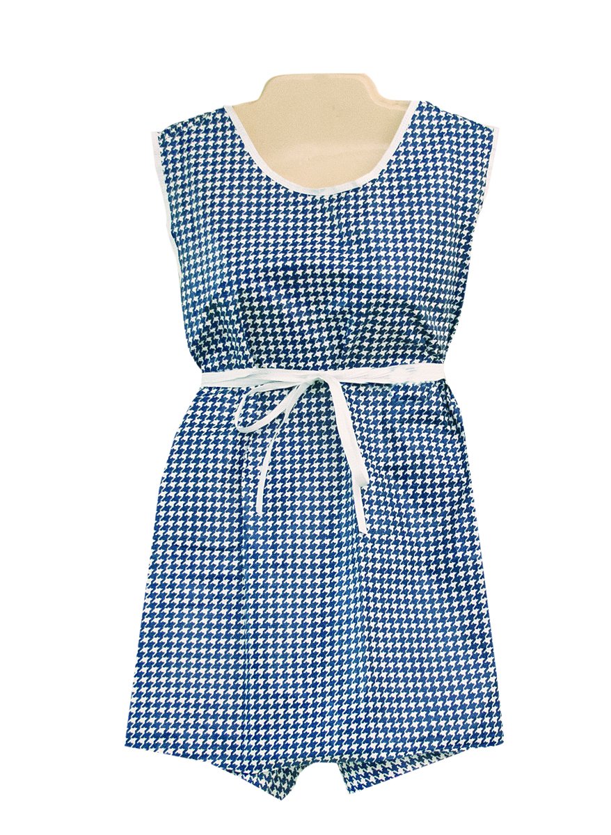 Disposable Patientwear Swimwear for Women - XXX-Large Coverall & Shorts Set (Pack of 12) | Hospital Use, Beach Cover-Up, Post-Surgery Recovery