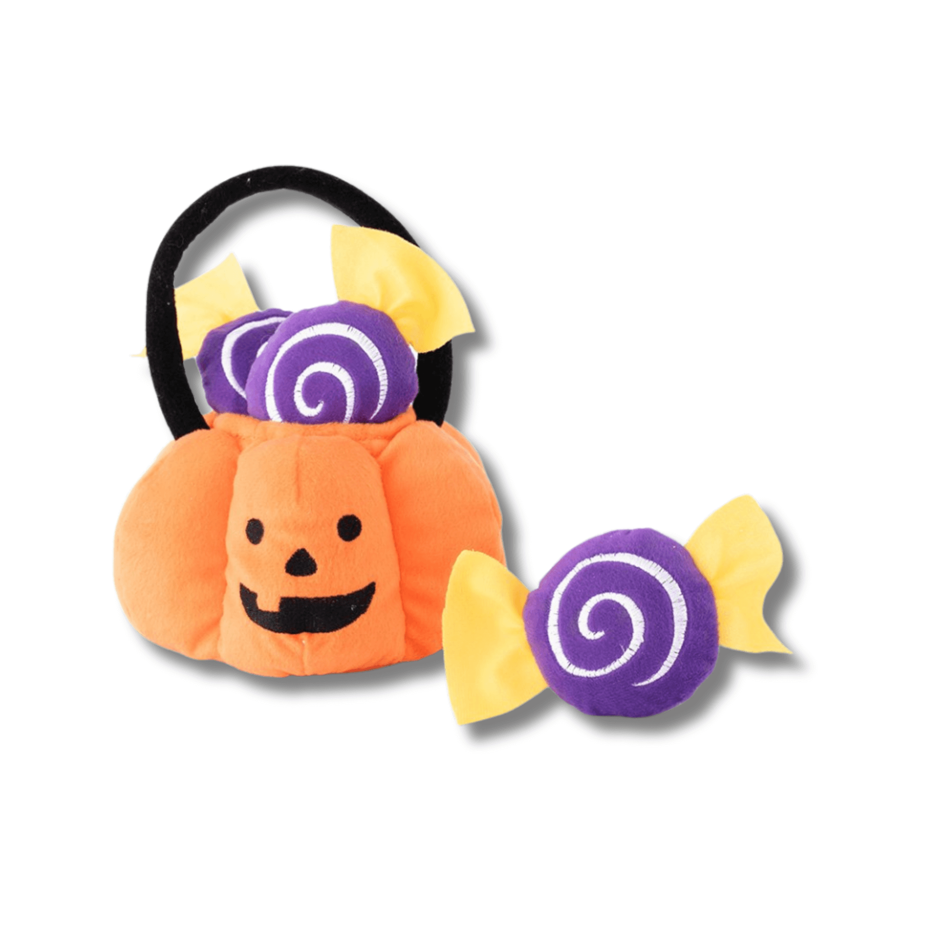 Interactive Zippy Burrow Trick or Treat Basket Dog Toy - Fun Hide & Seek Game for Small & Medium Dogs - Perfect for Halloween, Training & Playtime at Home