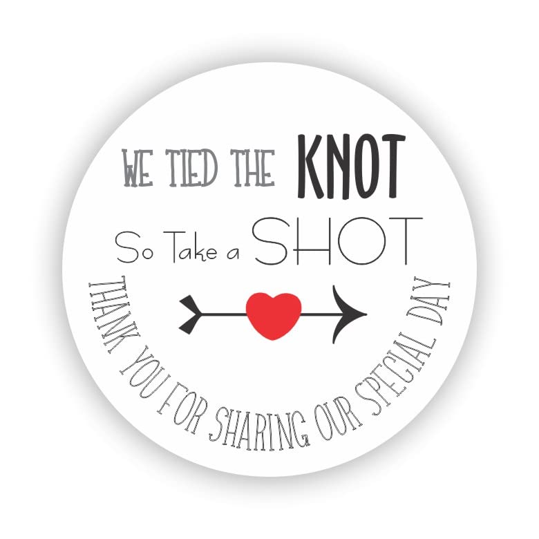 We Tied the Knot So Take a Shot
