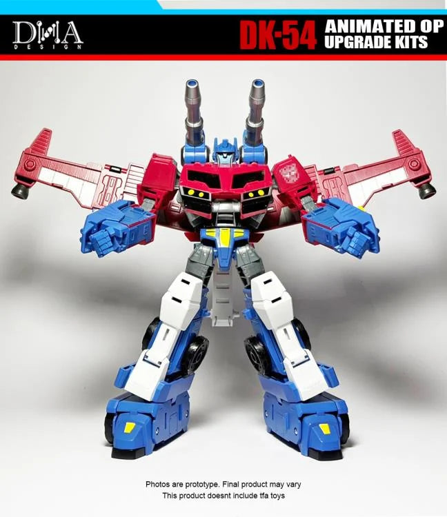 DNA Design DK 54 Upgrade Kit for Transformers Animated Optimus Prime - Enhance Your Collectible Figure with Premium Accessories for Display & Customization