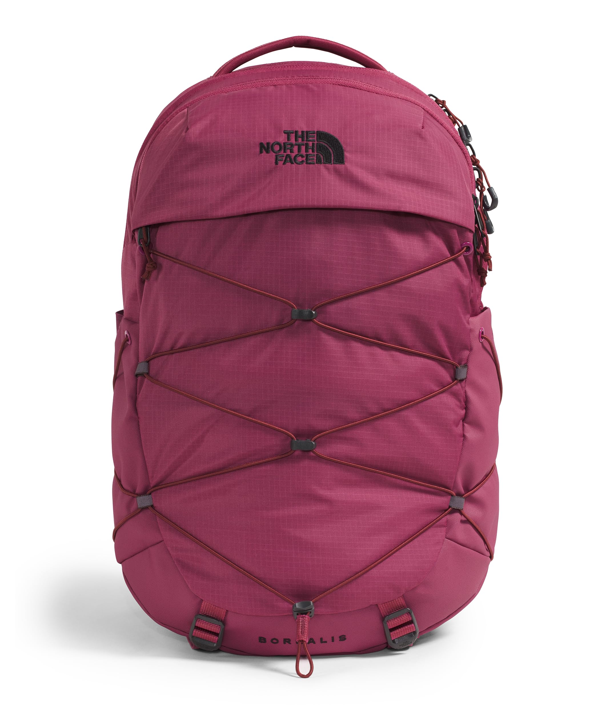 THE NORTH FACE Women's Borealis Commuter Laptop Backpack - Water-Resistant, Lightweight & Durable - Perfect for Work, School & Travel - Cyber Berry/Sumac Color