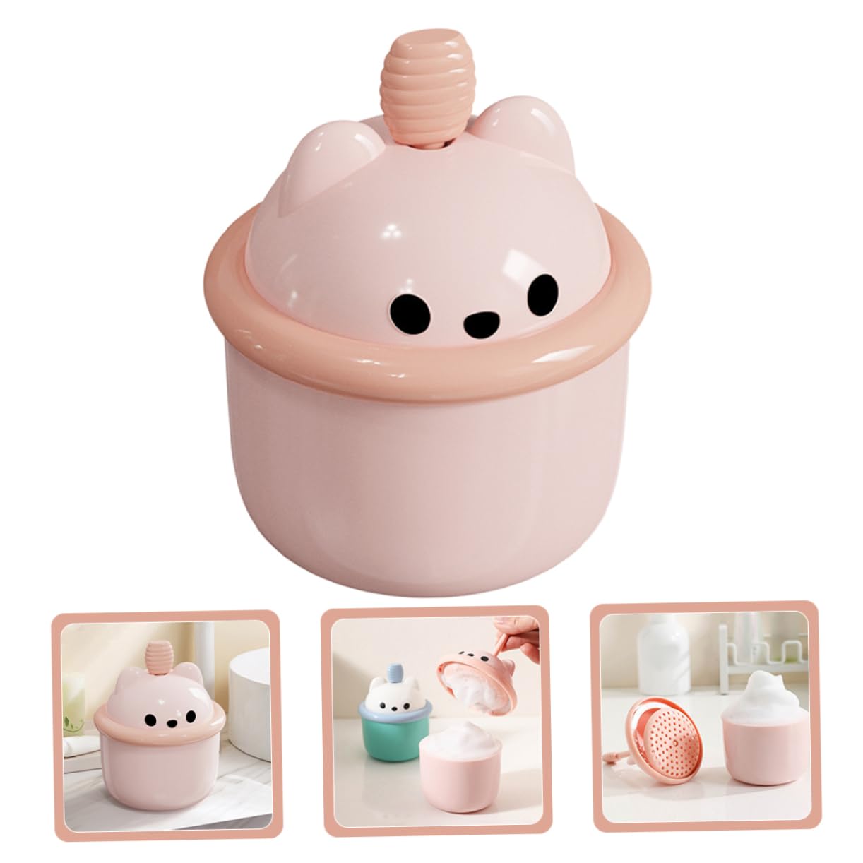 Portable Foam Maker for Face Wash - Travel-Friendly Facial Cleansing Pump Bottle for Hydrating Cream & Skincare | Perfect for Travel, Gym & Daily Cleansing Routine