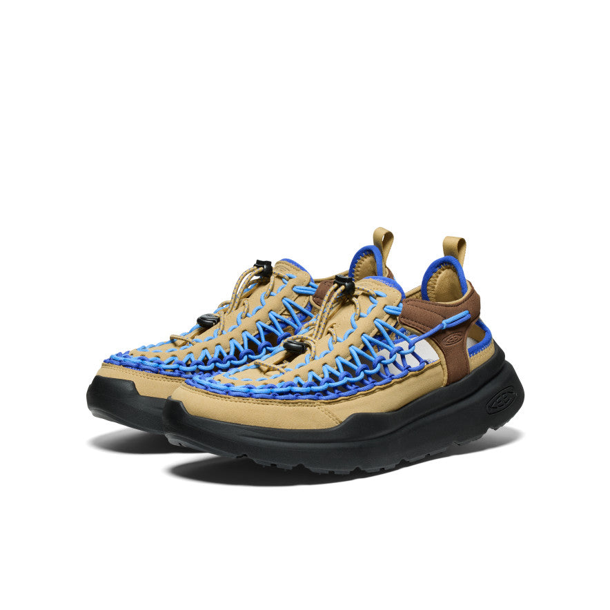 **Men's UNEEK WK Sneakers – Khaki/Black – Lightweight & Comfortable for Walking, Running & Casual Wear**
