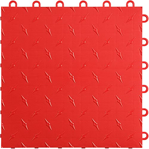 Speedway Garage Floor Diamond Tile - 12