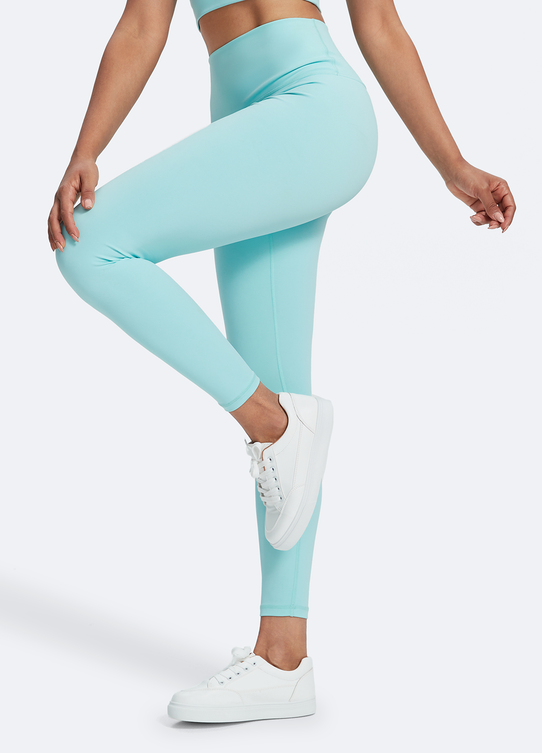 High Waist Pilates Leggings for Women - Tummy Control Yoga Pants with 4-Way Stretch - Perfect for Workouts, Running & Lounge Wear