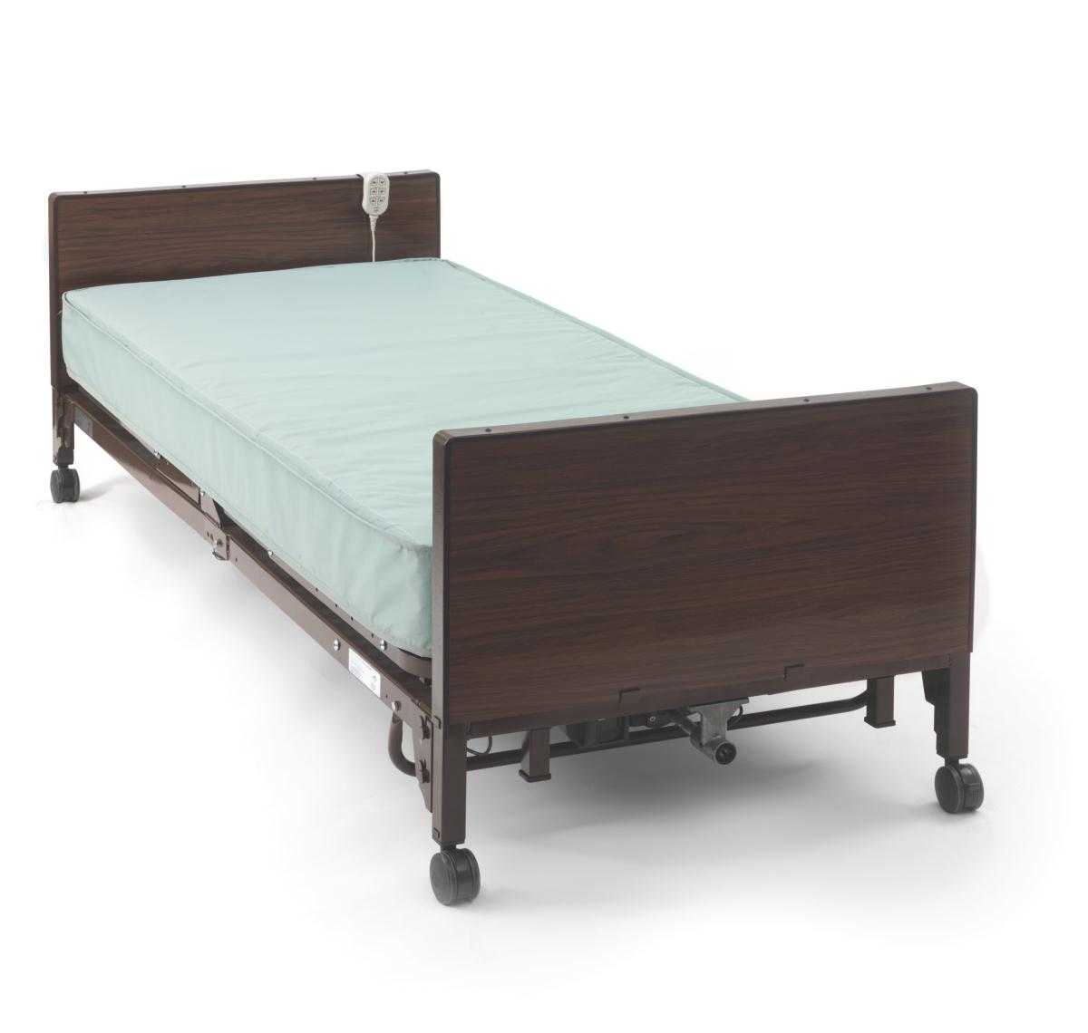 Medlite Full Electric Hospital Bed - Adjustable Home Care Bed for Elderly & Patients - Perfect for Home Healthcare & Recovery