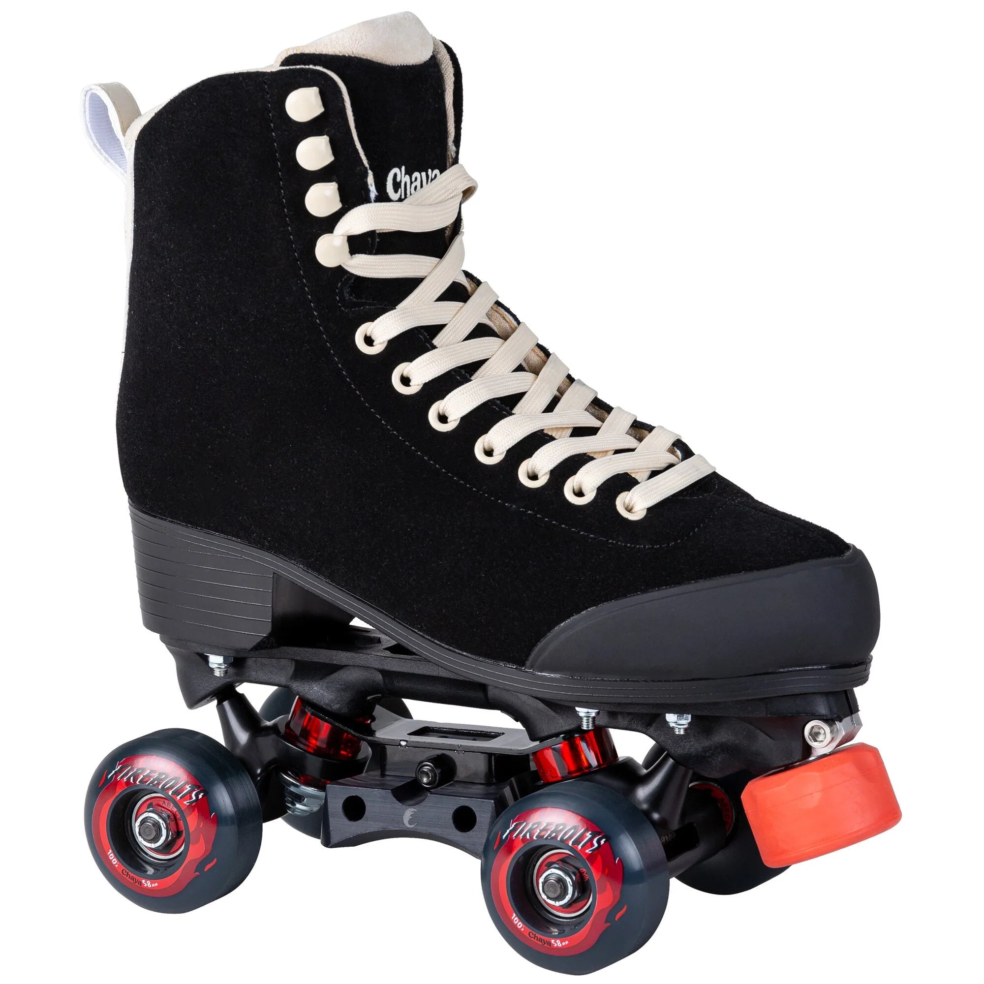 Chaya Park Dark Soul Roller Skates for Women & Men - Premium Outdoor & Indoor Quad Roller Skates with Comfortable Padding - Perfect for Park Skating, Rink, Fitness & Street Roller Derby