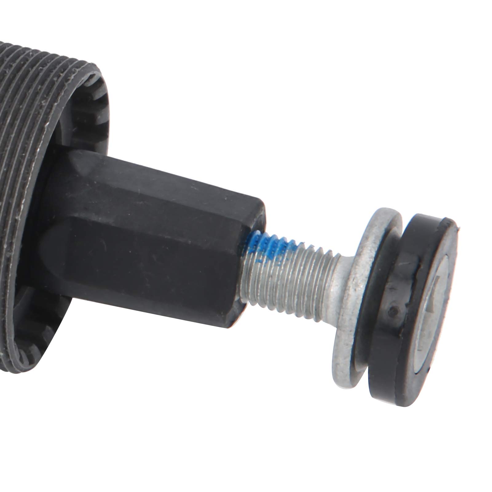 68mm Bike Bottom Bracket - Sealed Square Taper Bearing for Mountain Bikes with Installation Screws | Durable Metal Bicycle Crankset Component for Smooth Riding & Maintenance