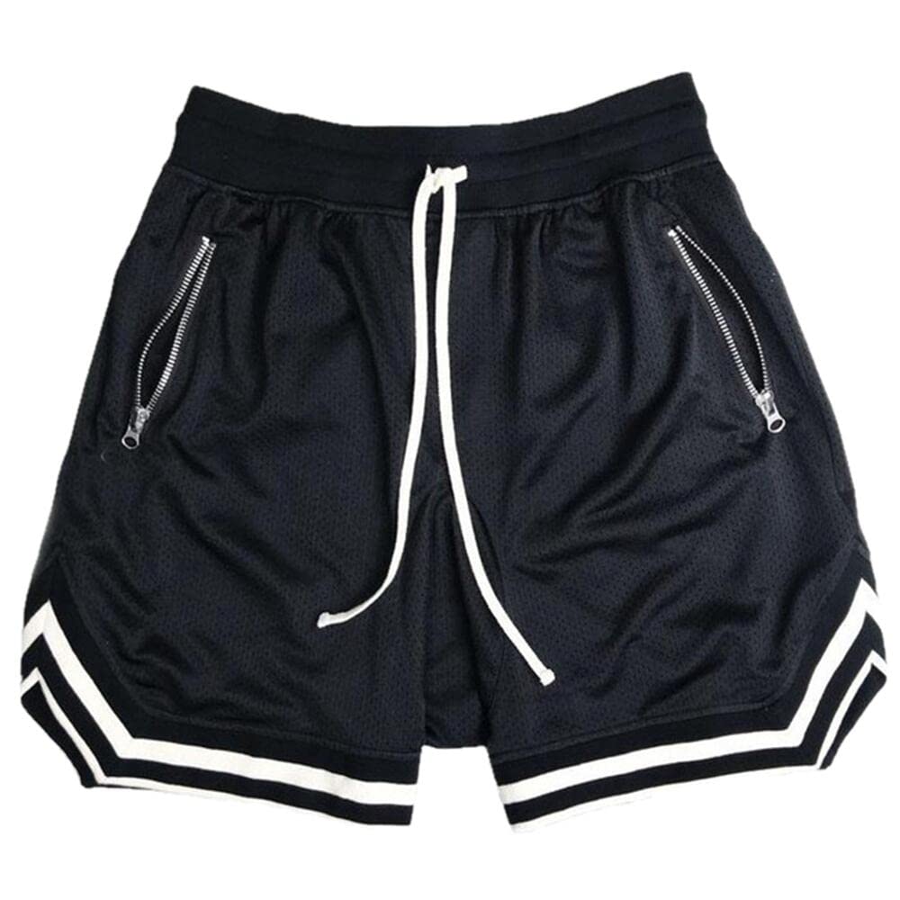 NP Men's Athletic Training Shorts - Lightweight Quick-Dry Workout Shorts for Running, Gym & Outdoor Sports