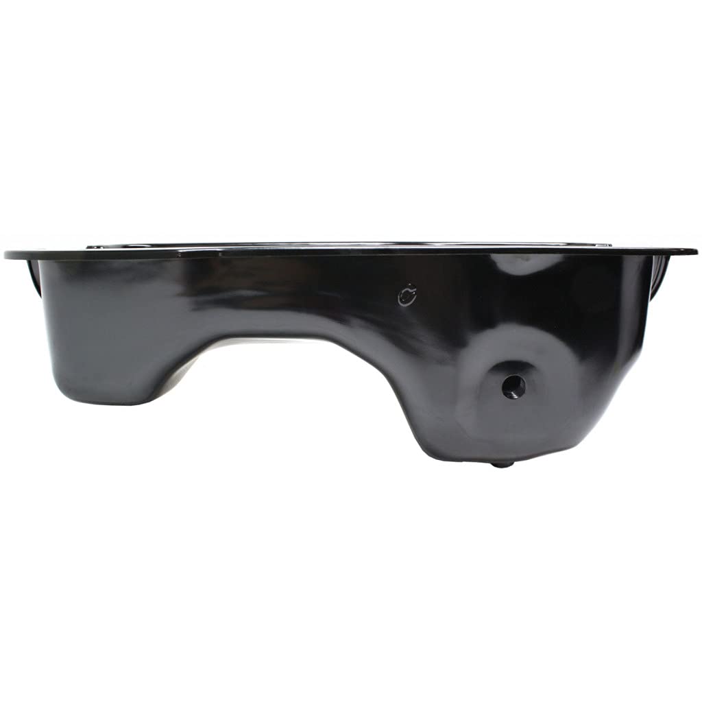 Ford Mustang Oil Pan 1984-1995 Replacement with Oil Level Sensor Hole - 6 Quart Capacity - Heavy Duty Steel Construction - Perfect for Engine Maintenance & Restoration Projects