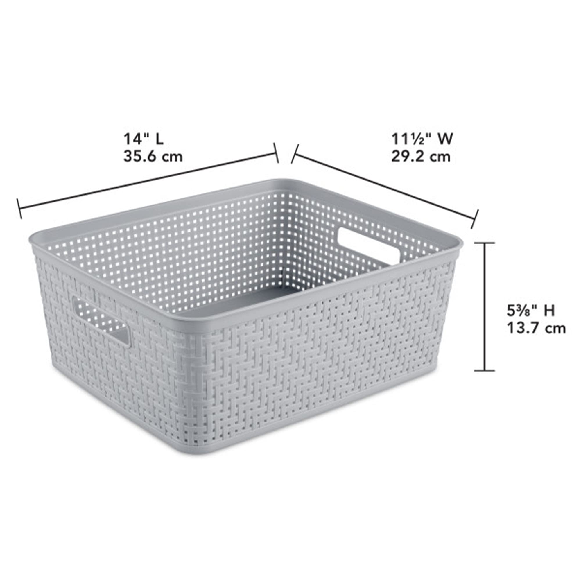 Sterilite 24-Pack Plastic Storage Bins with Lids - Durable Stackable Organizer Containers for Home, Office & Closet Organization - Perfect for Toys, Crafts, Books & Household Items Storage
