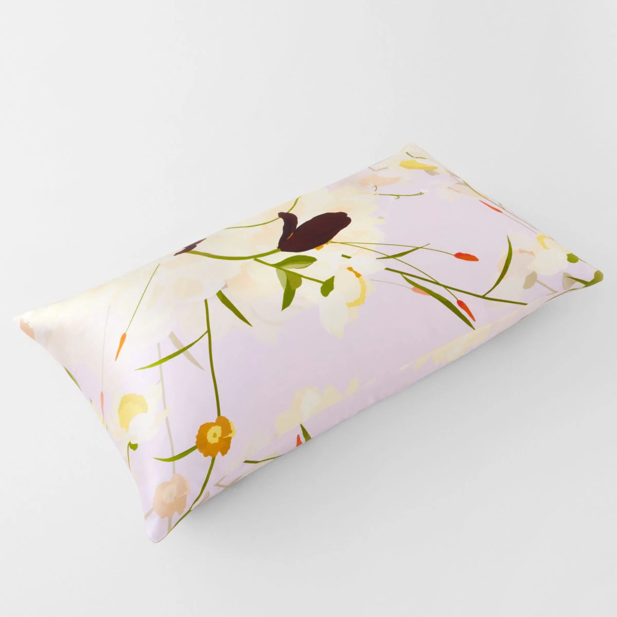 Sheridan Lanham Lilac Limited Edition Silk Pillowcase - 100% Mulberry Silk, Hypoallergenic & Cooling for Hair & Skin - Perfect for Luxury Bedding, Gift & Travel Accessories