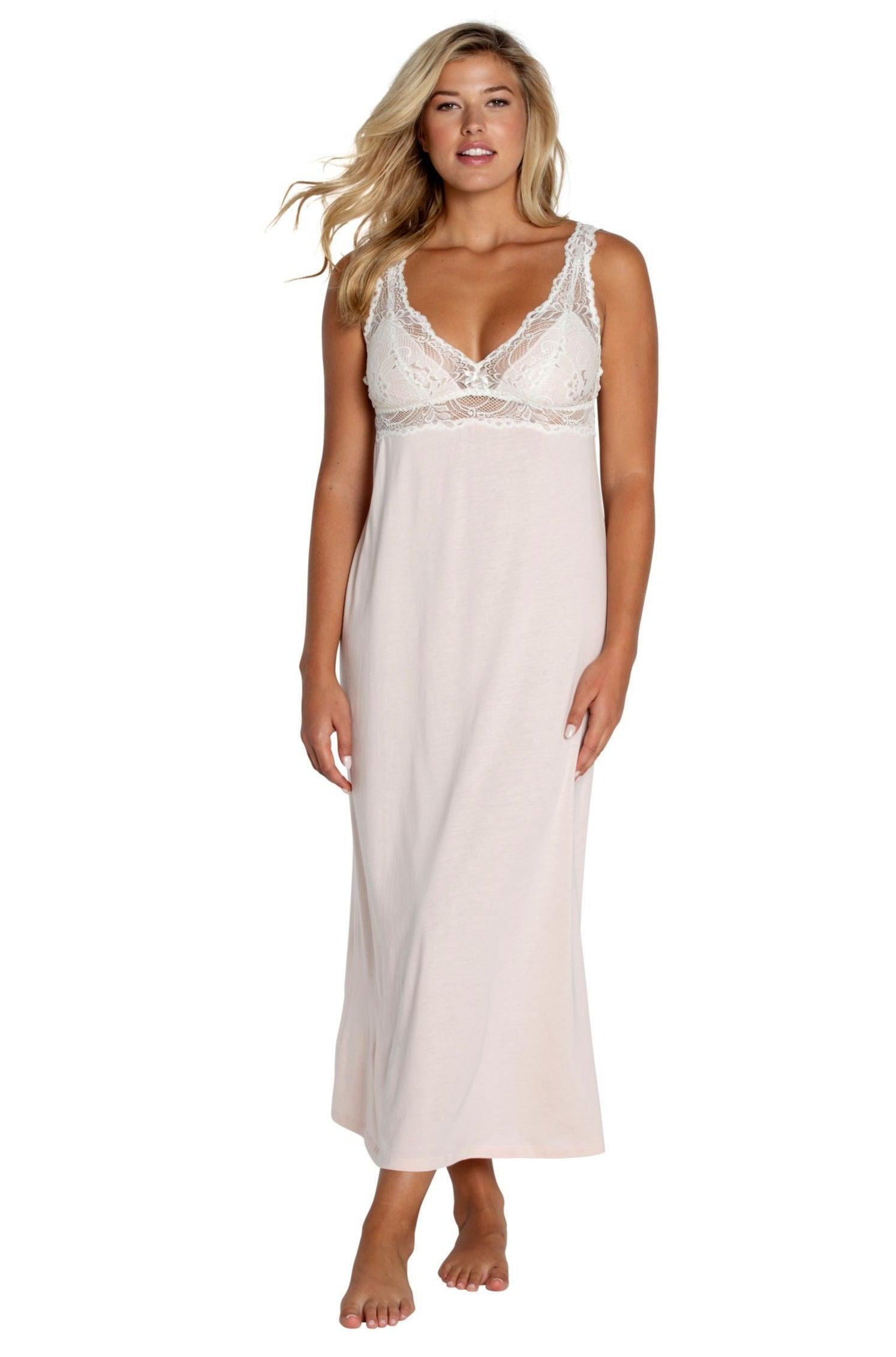 Alissa Tank Nightgown - Soft & Comfortable Sleepwear for Women - Perfect for Summer Nights & Relaxing at Home