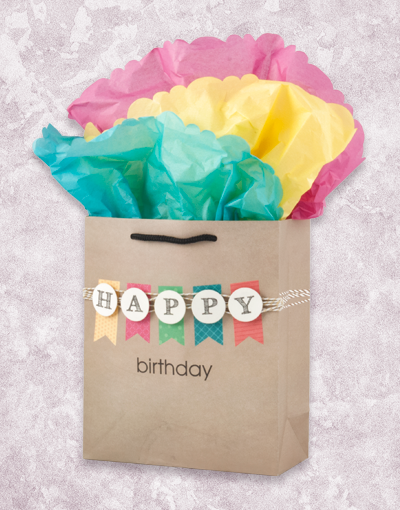 Happy Flags Studio Gift Bags - Premium Party Favor Bags for Birthdays, Weddings & Baby Showers - Perfect for Gift Wrapping & Party Decorations