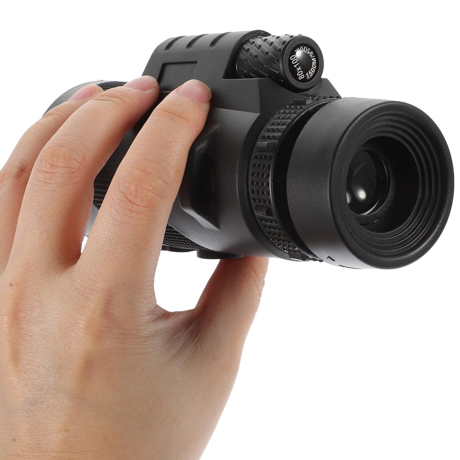 SWOOMEY Night Vision Binoculars - HD Handheld Monocular Telescope with PVC Soft Grip | Portable Pocket-Sized for Outdoor Adventures, Hunting, Camping & Night Observation