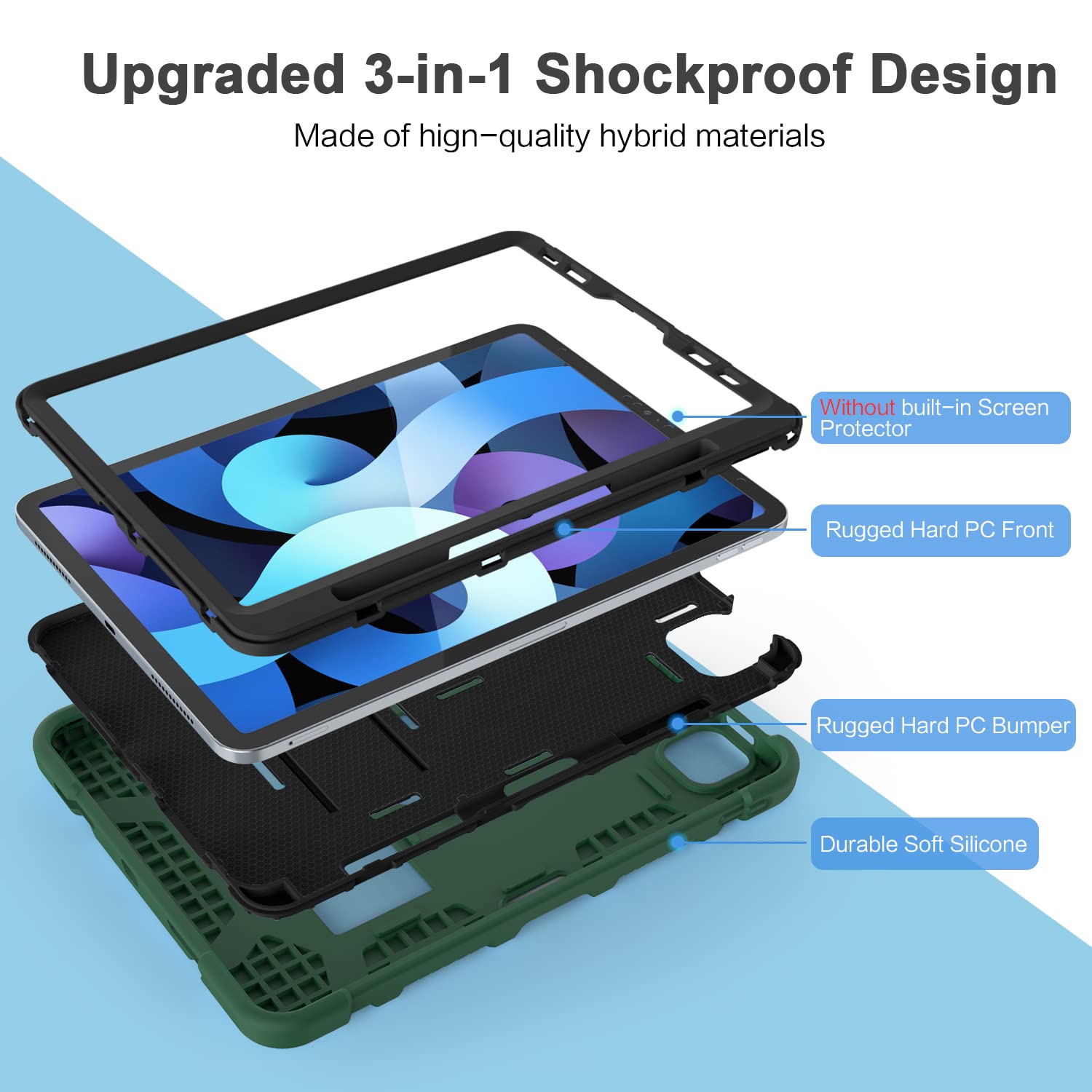 **Shockproof Kids iPad Air 5th/4th Gen 10.9