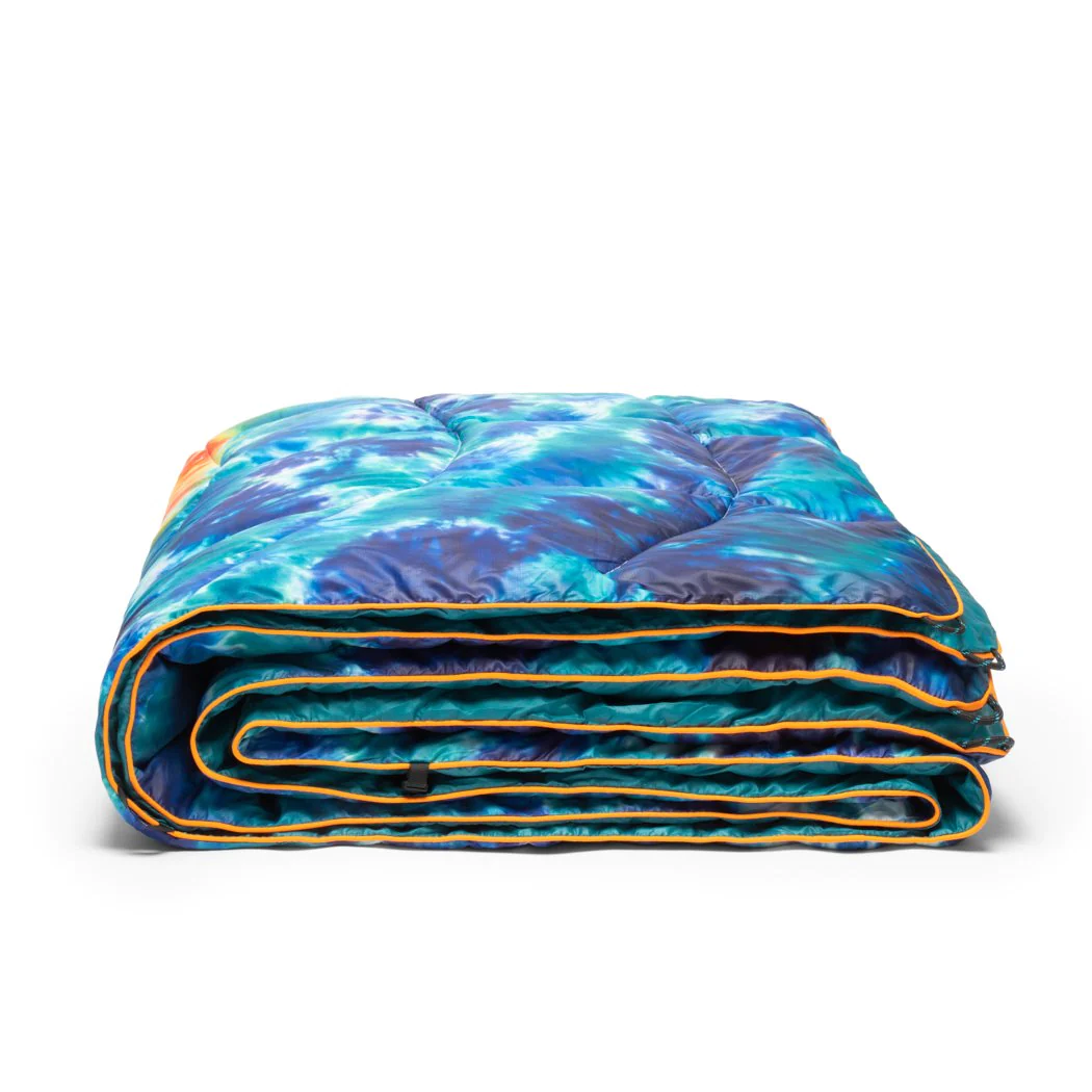 Ultra-Warm NanoLoft Puffy Blanket for 1 Person - Lightweight & Cozy Down Alternative - Perfect for Camping, Travel, and Home Use