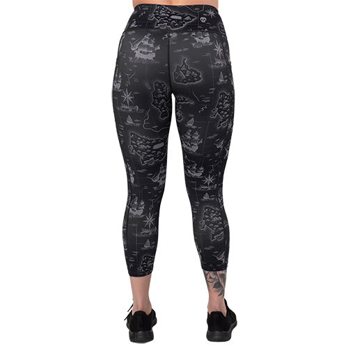 Uncharted Leggings for Women - High Waist Yoga Pants, Tummy Control Workout Leggings - Perfect for Gym, Running, Yoga & Lounge Wear