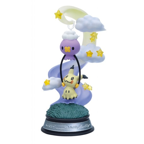 Pokemon Swing Vignette Collection - Re-Ment 3 Inch Mini Figure Set - Cute Pikachu & Friends Display Figures for Desk Decor, Anime Collectibles & Gift Ideas