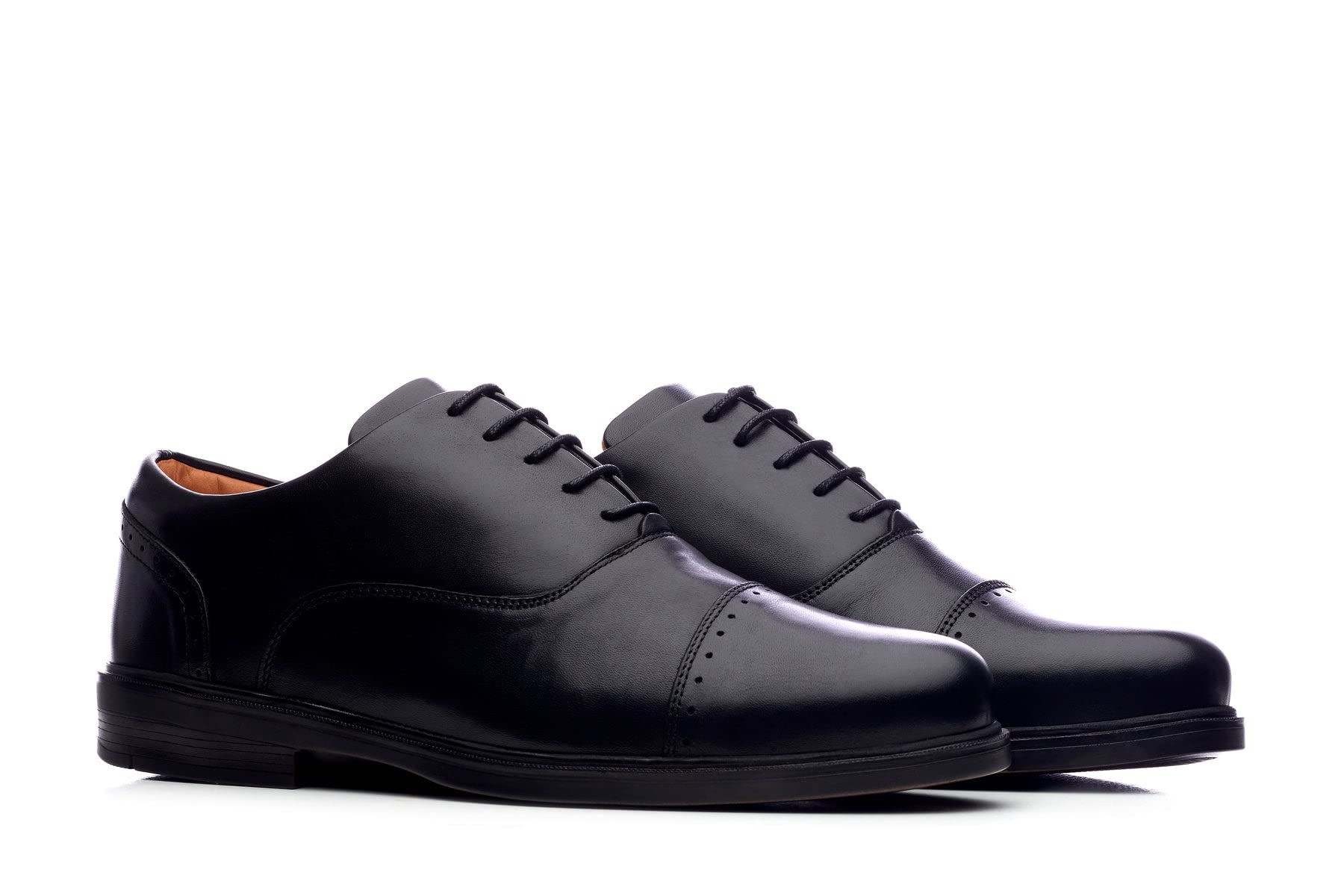 Viktor Seattle Men's Oxford Dress Shoes with Hidden Rocker Bottom - Comfort Technology for Business & Formal Wear - Perfect for Office, Weddings & Professional Events