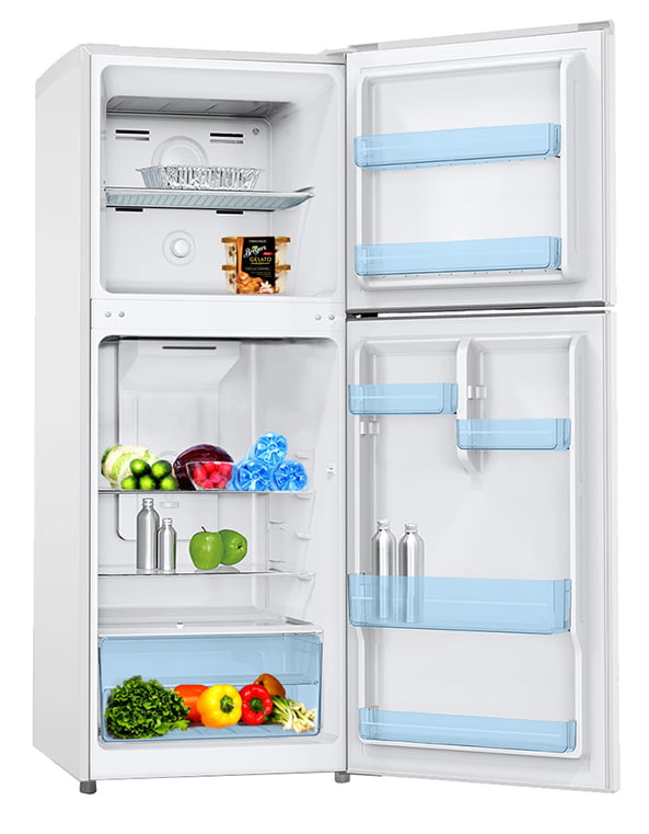 Avanti FF7B0W 7.0 Cu. Ft. Frost Free Refrigerator in White - Energy Efficient Compact Fridge for Apartments, Dorms, Offices & Small Kitchens