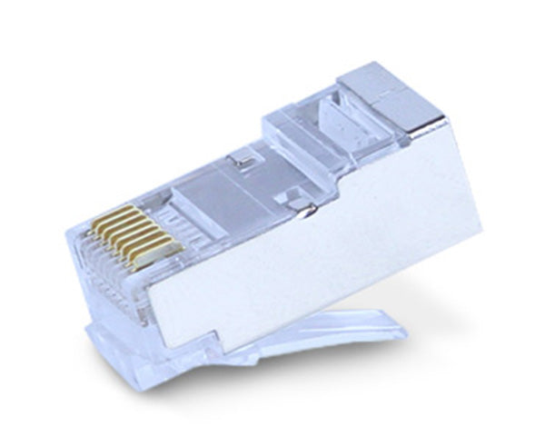 Premium CAT6A Shielded RJ45 Ethernet Connector for 0.80mm-0.86mm ID Cables - High-Speed Network Installation for Home, Office & Data Centers