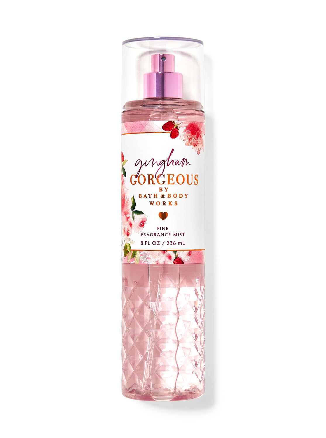 Bath & Body Works Gingham Gorgeous Body Mist for Women - 8oz Floral Fragrance Mist | Long Lasting, Lightweight Signature Scent | Perfect for Daily Use, Work, Date Night & Gift Giving